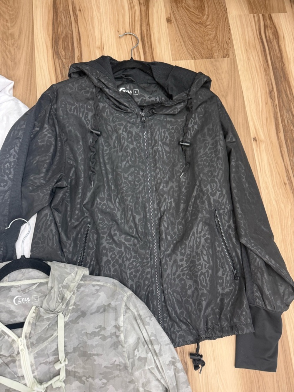 Zyia Lightweight Women's Hooded Windbreaker Rain Jacket Lot X16 - Picture 4 of 5
